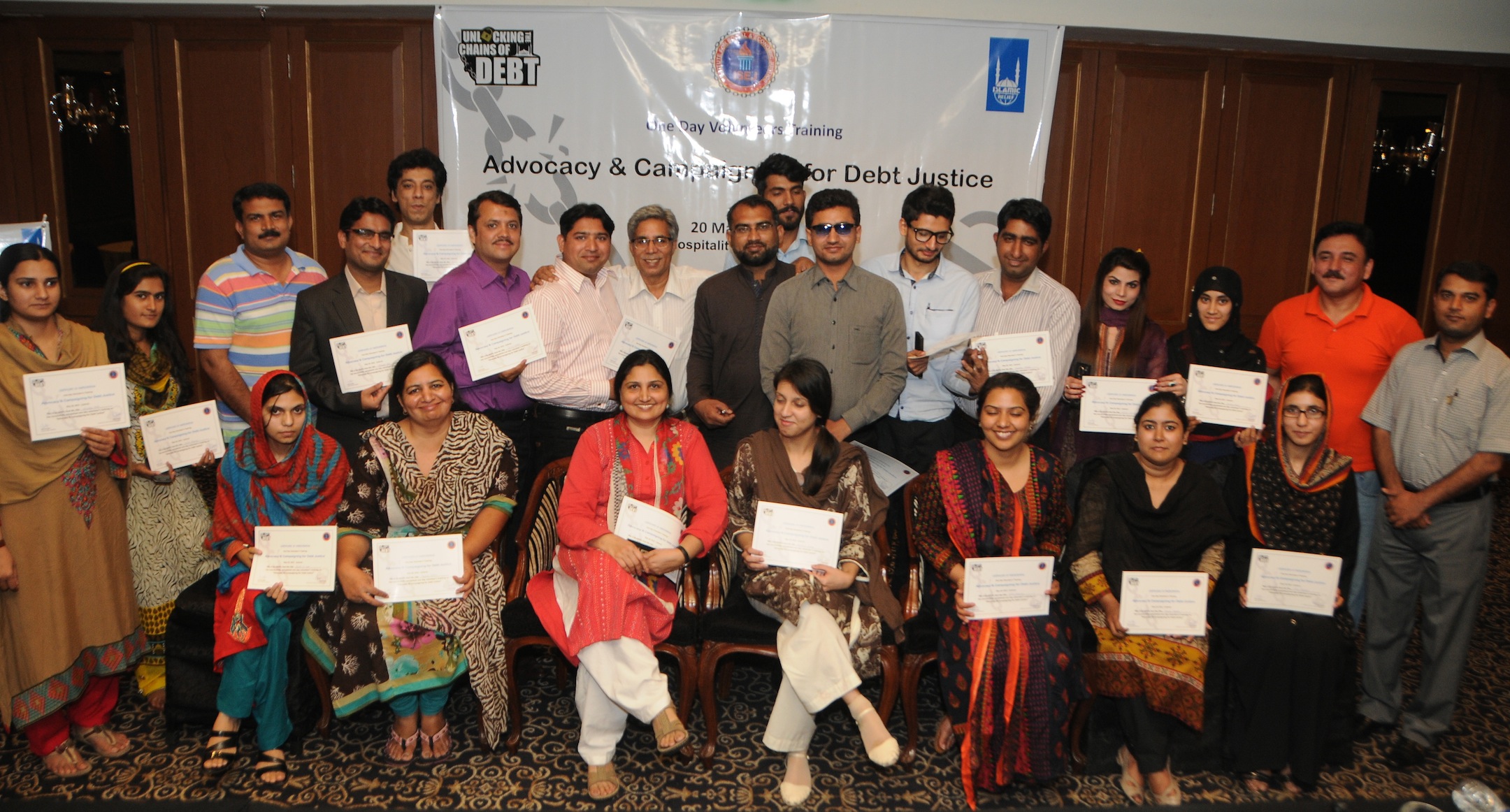 Campaigning for Debt Justice – Volunteers Training, May 2015, Lahore
